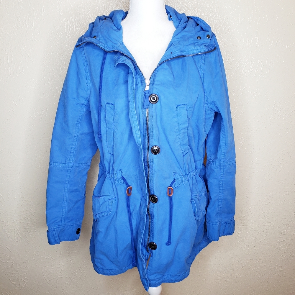 GAP Women's Bright Blue Utility Jacket